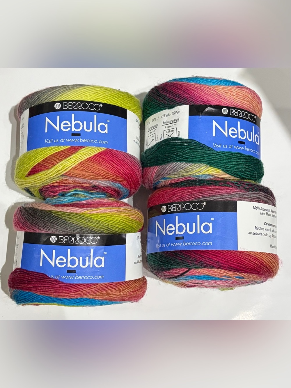 Berroco Nebula Multicolor Gradient Yarn - color 7551